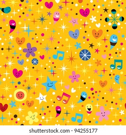 fun cartoon pattern