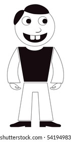 fun cartoon person