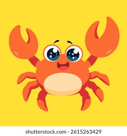 Fun and cheerful crab mascot designs full of energy and charm, perfect for playful, coastal, or marine-themed projects.