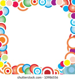 Fun Circle Frame Stock Vector (Royalty Free) 10986556 | Shutterstock