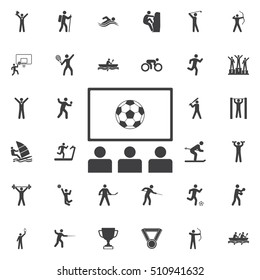 Fun Club vector icon on the white background. Sport icons universal set for web and mobile