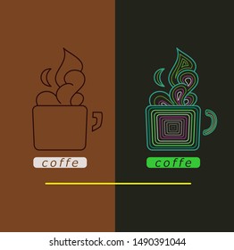 Fun coffee cafe logo trends