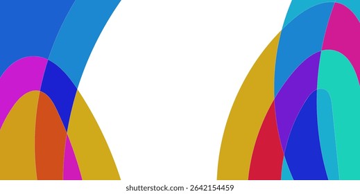 Fun Color Abstract Colorful Shapes