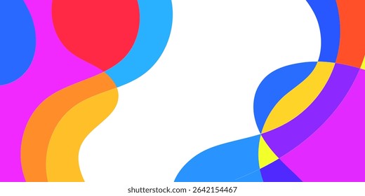 Fun Color Abstract Colorful Shapes