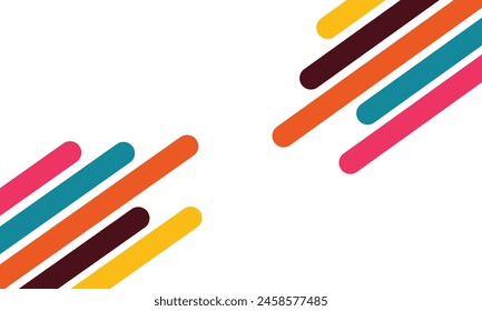 Fun colorful abstract background illustration