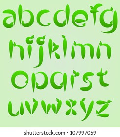 fun colorful alphabet letters vector illustration