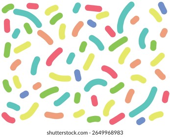 fun colorful confeti design vector.eps