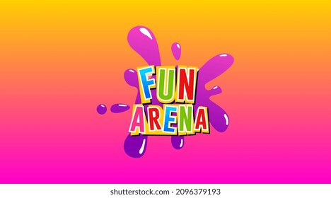 Fun and Colorful Logo Template Vector