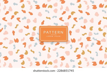 Fun colorful terrazzo pattern vector