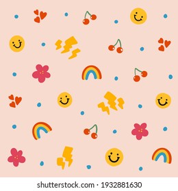 Fun Colorful Toy Doodle Premium Pattern First Set