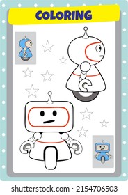 Fun coloring activity for kids