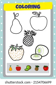 Fun coloring activity for kids