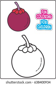 Fun Coloring Mangos For Children