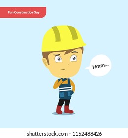 Fun Construction Guy Character Set
