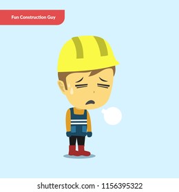Fun Construction Guy Character Set