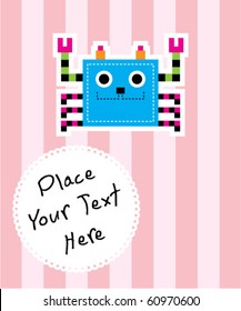 fun crab robot message