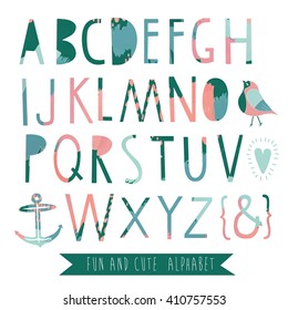 Fun and Cute Alphabet