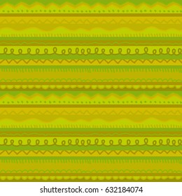 Fun and cute childish stripe seamless pattern for project for kid. Vector illustration repeatable motif for surface design, wrapping paper, fabric, background