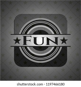 Fun dark emblem. Retro