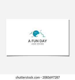 A FUN DAY LOGO DESIGN VECTOR