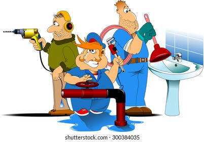 fun doing plumbing repairs in the apartment
