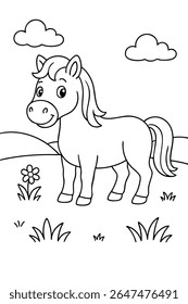 Fun and Easy Coloring Page for Kids