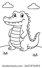 Fun and Easy Coloring Page for Kids