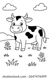Fun and Easy Coloring Page for Kids