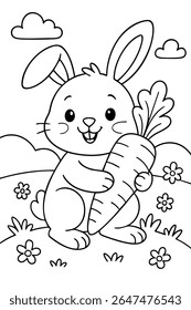 Fun and Easy Coloring Page for Kids