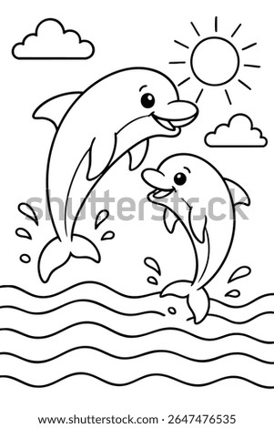 Fun and Easy Coloring Page for Kids
