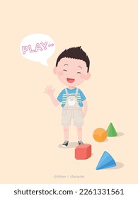 Spaß und angenehmes Leben für Kinder

