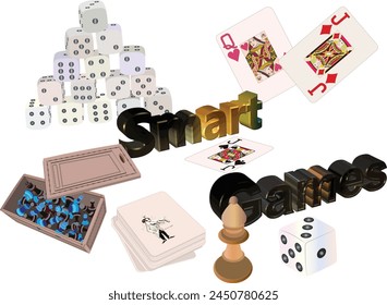 For fun and entertainment Card and dice games Kings of chess