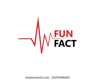 fun fact text information sign