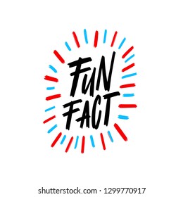 Fun fact. Vector lettering.