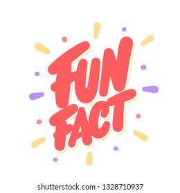 Fun fact. Vector lettering.