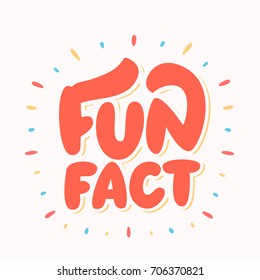 Fun fact. Vector lettering.