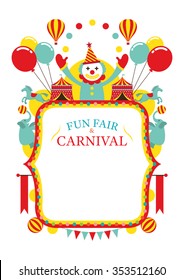 Fun Fair, Carnival, Circus, Frame, Amusement Park, festival