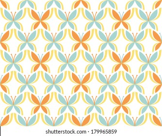 Fun Graphic Butterfly Pattern