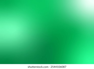Fun Green abstract blurred background. Colorful abstract illustration with gradient mesh.The template can be used as a wallpaper of a laptop or cell phone, banner etc.