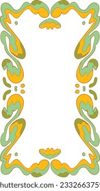 Fun Groovy Psychedelic Frame Element