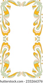 Fun Groovy Psychedelic Frame Element