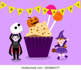 Fun Halloween Party. Everyone will love and tasty Halloween Food 