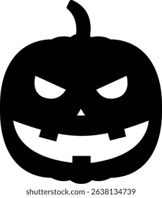 A Fun Halloween Pumpkin Face Icon