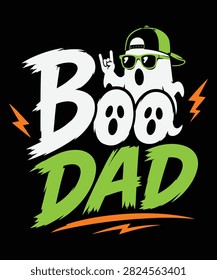 Fun Halloween typography design featuring the phrase 