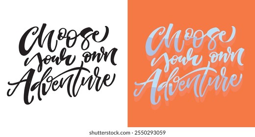 Fun hand drawn doodle lettering quote. Lettering for t-shirt design, mug print, bag print, clothes fashion. 100% hand drawn vector image.