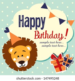 fun happy birthday card. 