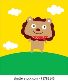 fun holiday happy lion