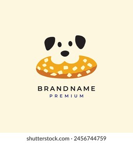 fun hot dog vector logo illutration for fast food street food restaurant business brand