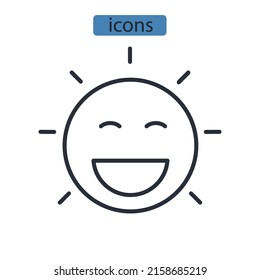 fun icons  symbol vector elements for infographic web