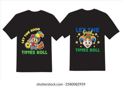 Fun Jester Design T-Shirts, Perfect for a Celebration